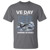 VE Day 80th Anniversary T Shirt 2025 Celebration WWII Remembrance Retro