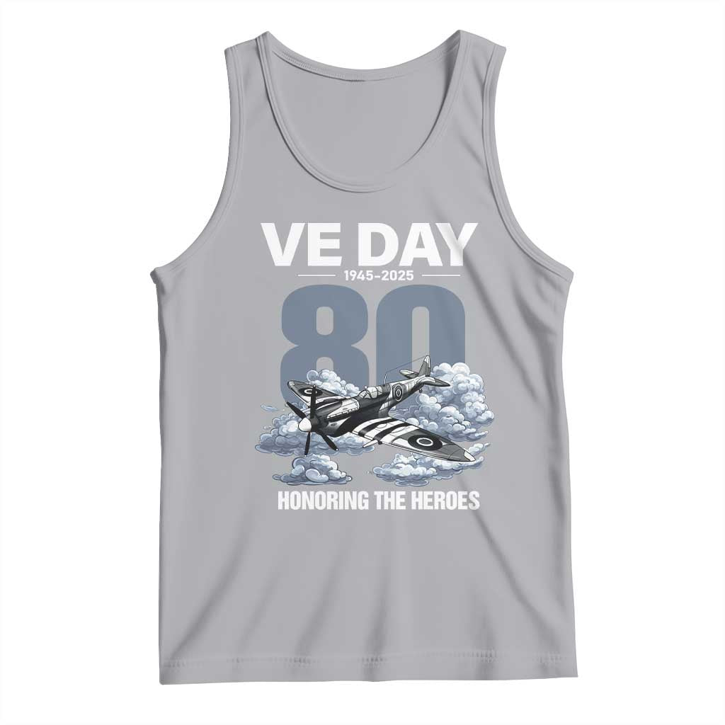 VE Day 80th Anniversary Tank Top 2025 Celebration WWII Remembrance Retro