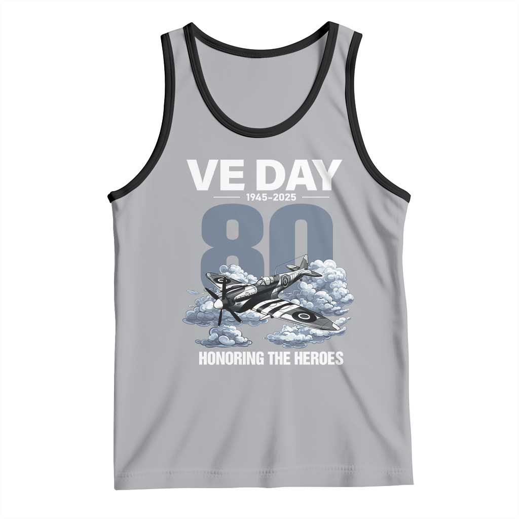 VE Day 80th Anniversary Tank Top 2025 Celebration WWII Remembrance Retro