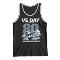 VE Day 80th Anniversary Tank Top 2025 Celebration WWII Remembrance Retro