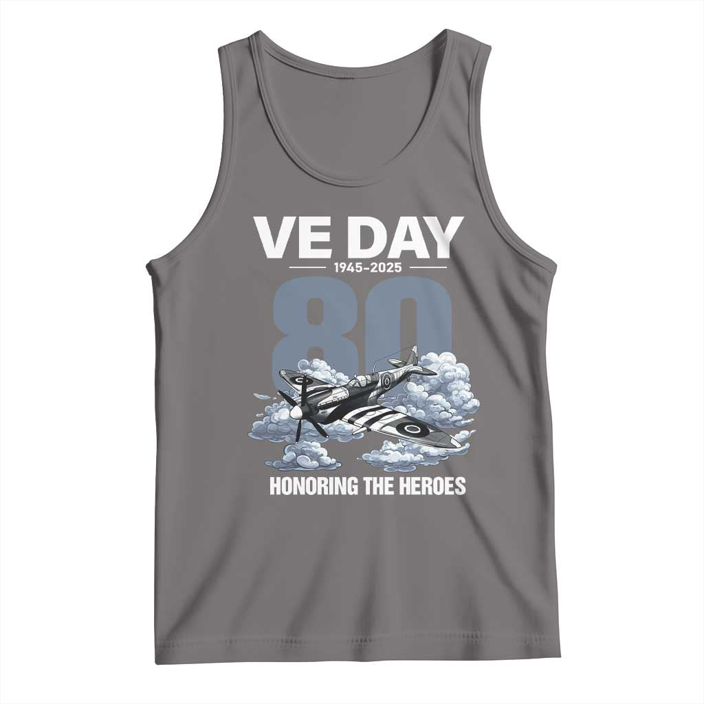 VE Day 80th Anniversary Tank Top 2025 Celebration WWII Remembrance Retro