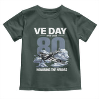 VE Day 80th Anniversary Toddler T Shirt 2025 Celebration WWII Remembrance Retro