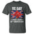 VE Day 80th Anniversary T Shirt 2025 Celebration Union Flag Poppies WWII Remembrance