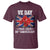 VE Day 80th Anniversary T Shirt 2025 Celebration Union Flag Poppies WWII Remembrance