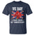 VE Day 80th Anniversary T Shirt 2025 Celebration Union Flag Poppies WWII Remembrance