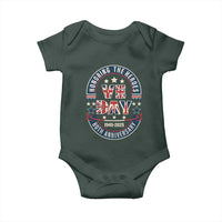 VE Day 80th Anniversary Baby Onesie 2025 Patriotic WWII Remembrance Vintage