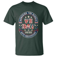 VE Day 80th Anniversary T Shirt 2025 Patriotic WWII Remembrance Vintage