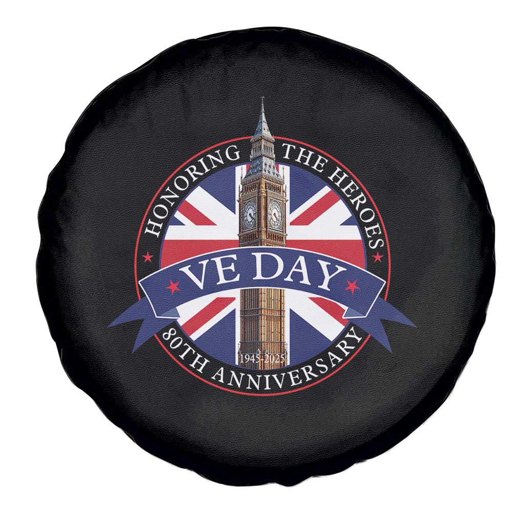 VE Day 80th Anniversary Spare Tire Cover WWII Remembrance 2025 Celebrations London
