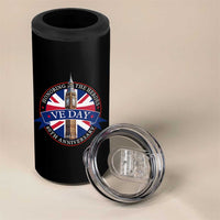VE Day 80th Anniversary 4 in 1 Can Cooler Tumbler WWII Remembrance 2025 Celebrations London