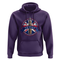 VE Day 80th Anniversary Hoodie WWII Remembrance 2025 Celebrations London