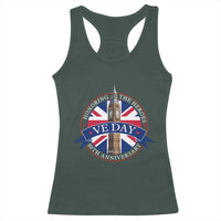 VE Day 80th Anniversary Racerback Tank Top WWII Remembrance 2025 Celebrations London