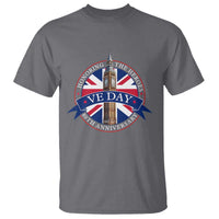 VE Day 80th Anniversary T Shirt WWII Remembrance 2025 Celebrations London