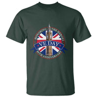 VE Day 80th Anniversary T Shirt WWII Remembrance 2025 Celebrations London