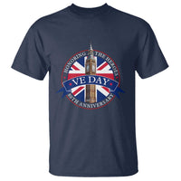 VE Day 80th Anniversary T Shirt WWII Remembrance 2025 Celebrations London