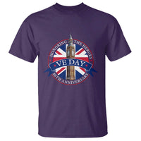 VE Day 80th Anniversary T Shirt WWII Remembrance 2025 Celebrations London