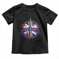 VE Day 80th Anniversary Toddler T Shirt WWII Remembrance 2025 Celebrations London