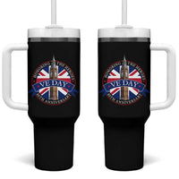 VE Day 80th Anniversary Tumbler With Handle WWII Remembrance 2025 Celebrations London