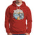 Funny Fishing Hoodie Wishing I Was Fishing Funny Fisherman Fishing Gag Gift for Men Women Vintage - Wonder Print Shop
