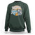 Funny Fishing Sweatshirt Wishing I Was Fishing Funny Fisherman Fishing Gag Gift for Men Women Vintage - Wonder Print Shop
