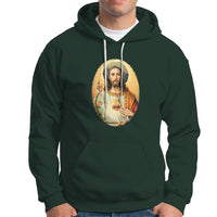Funny Fishing Hoodie Funny Jesus Gone Fishing Jesus Relaxing Funny Fishing Gifts For Men Women Fisherman - Wonder Print Shop