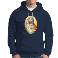 Funny Fishing Hoodie Funny Jesus Gone Fishing Jesus Relaxing Funny Fishing Gifts For Men Women Fisherman - Wonder Print Shop