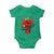 Traoré 2025 Burkina Faso Flag Baby Onesie Raised Fist Broken Chains