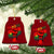 Traoré 2025 Burkina Faso Flag Ceramic Ornament Raised Fist Broken Chains - Wonder Print Shop