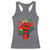 Traoré 2025 Burkina Faso Flag Racerback Tank Top Raised Fist Broken Chains
