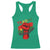 Traoré 2025 Burkina Faso Flag Racerback Tank Top Raised Fist Broken Chains
