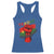 Traoré 2025 Burkina Faso Flag Racerback Tank Top Raised Fist Broken Chains