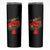 Traoré 2025 Burkina Faso Flag Skinny Tumbler Raised Fist Broken Chains