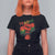 Traoré 2025 Burkina Faso Flag T Shirt For Women Raised Fist Broken Chains