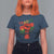 Traoré 2025 Burkina Faso Flag T Shirt For Women Raised Fist Broken Chains