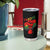 Traoré 2025 Burkina Faso Flag Tumbler Cup Raised Fist Broken Chains