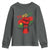 Traoré 2025 Burkina Faso Flag Youth Sweatshirt Raised Fist Broken Chains