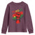 Traoré 2025 Burkina Faso Flag Youth Sweatshirt Raised Fist Broken Chains