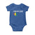 I Stand With Traoré Baby Onesie Burkina Faso Peace Dove
