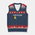 I Stand With Traoré V-Neck Knit Sweater Vest Burkina Faso Peace Dove - Wonder Print Shop