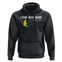 I Stand With Traoré Hoodie Burkina Faso Peace Dove