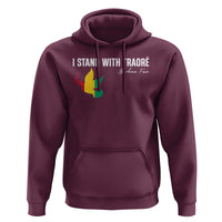 I Stand With Traoré Hoodie Burkina Faso Peace Dove