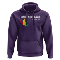 I Stand With Traoré Hoodie Burkina Faso Peace Dove