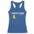 I Stand With Traoré Racerback Tank Top Burkina Faso Peace Dove