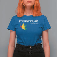 I Stand With Traoré T Shirt For Women Burkina Faso Peace Dove