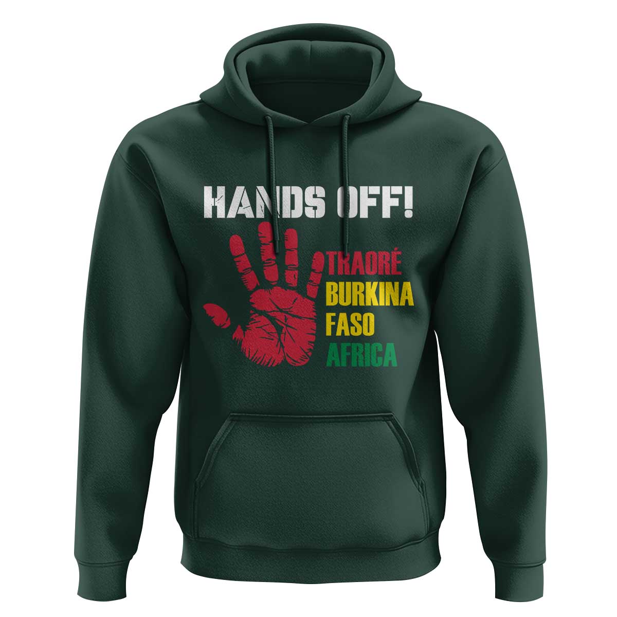 Hands Off Traoré Burkina Faso Africa Hoodie