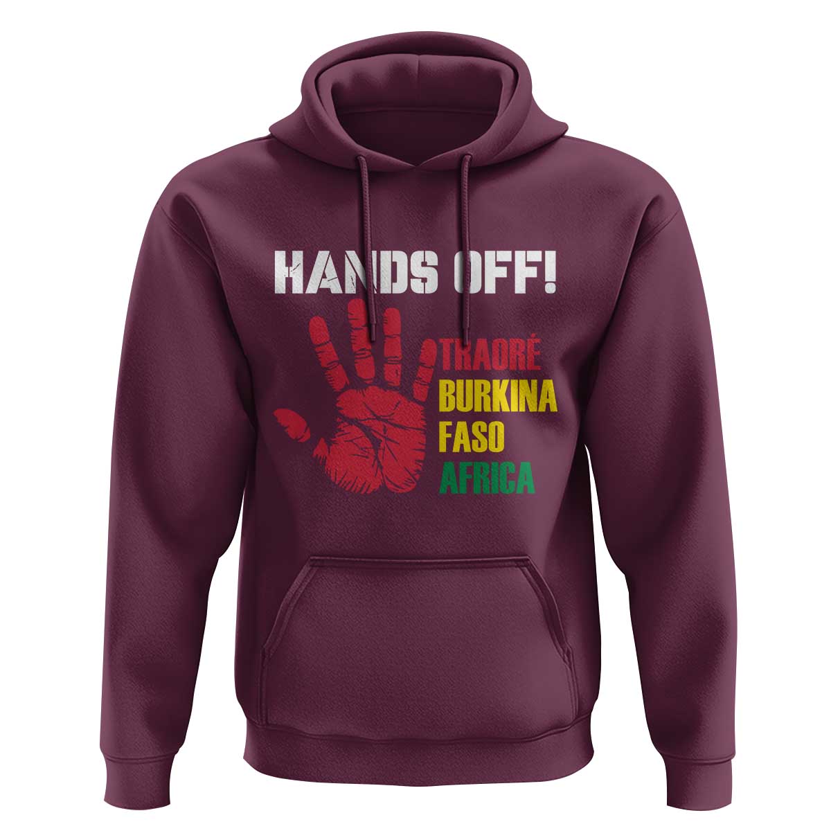 Hands Off Traoré Burkina Faso Africa Hoodie