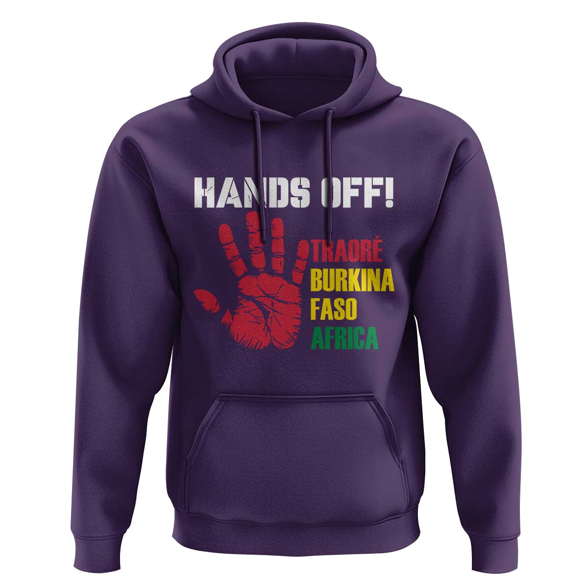 Hands Off Traoré Burkina Faso Africa Hoodie