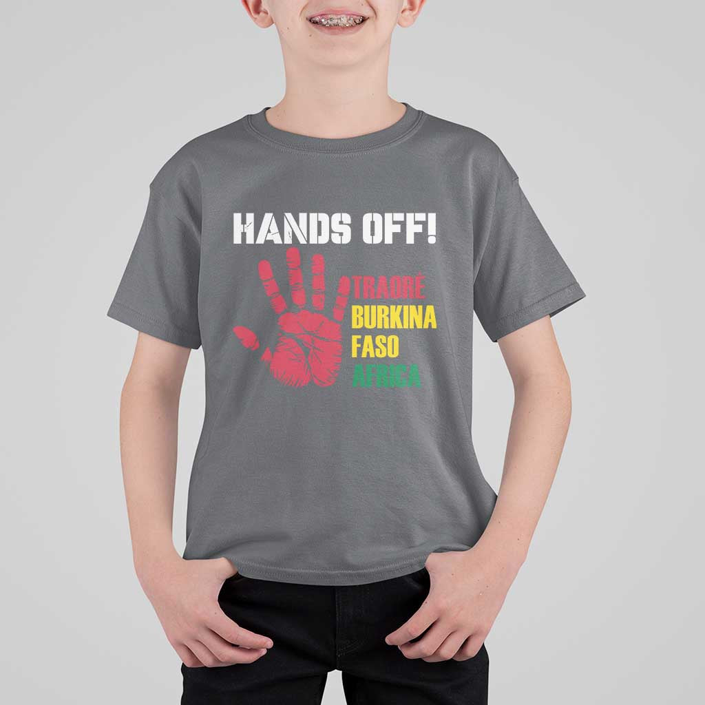 Hands Off Traoré Burkina Faso Africa T Shirt For Kid