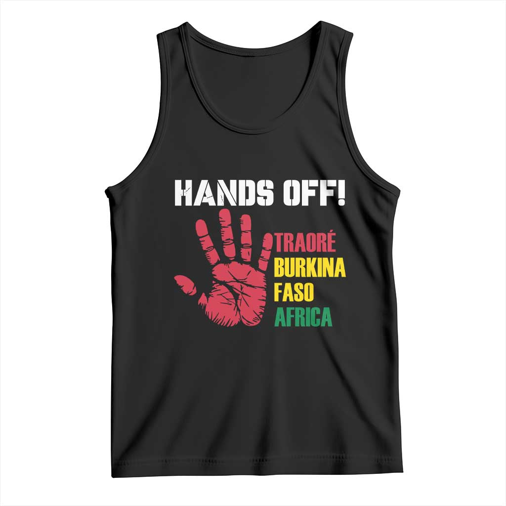 Hands Off Traoré Burkina Faso Africa Tank Top