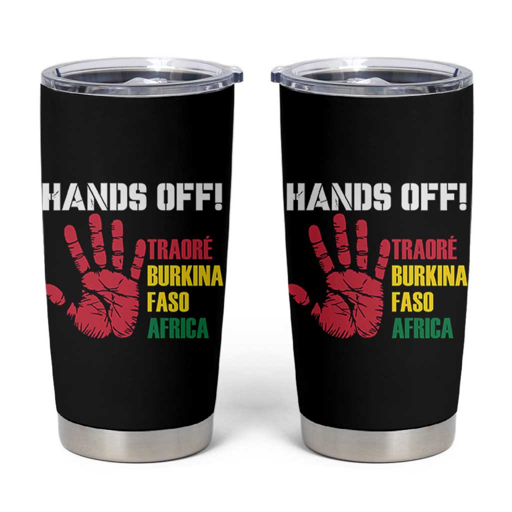 Hands Off Traoré Burkina Faso Africa Tumbler Cup