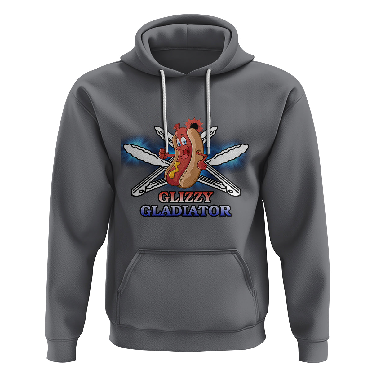 Hot Dog Lover Hoodie Glizzy Gladiator - Wonder Print Shop